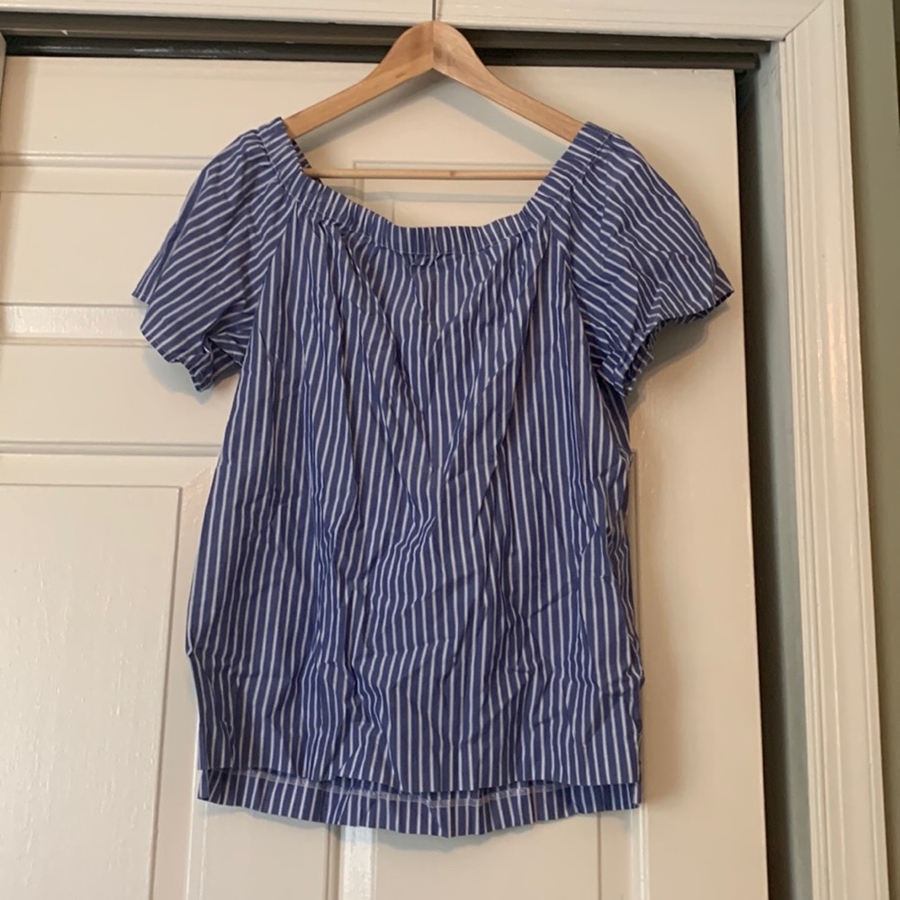Striped Banana Republic top